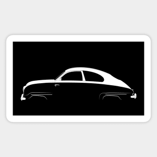 Saab 92 Silhouette Sticker